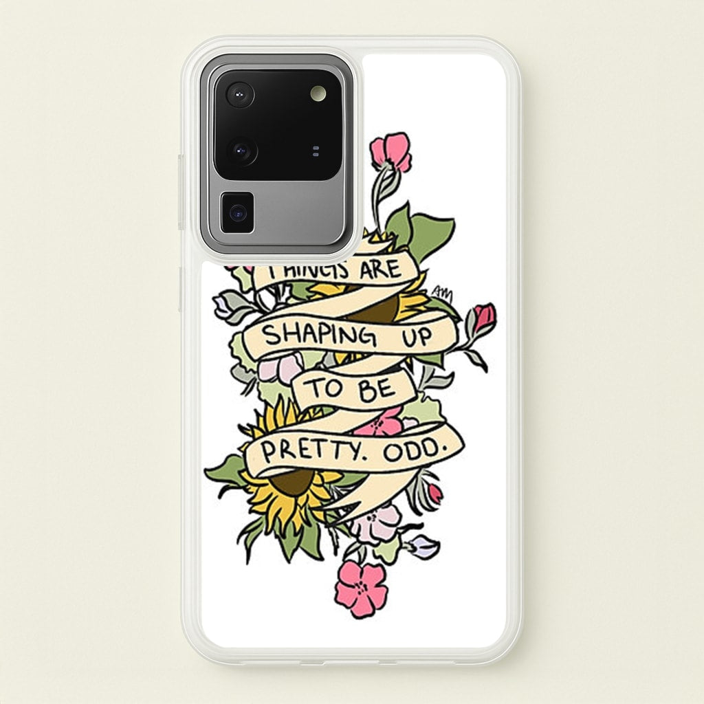 Things are Shaping up to be Pretty Odd  - Panic At the Disco Phone Case for Galaxy S20 Ultra