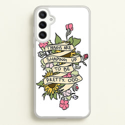 Things are Shaping up to be Pretty Odd  - Panic At the Disco Phone Case for Galaxy A34