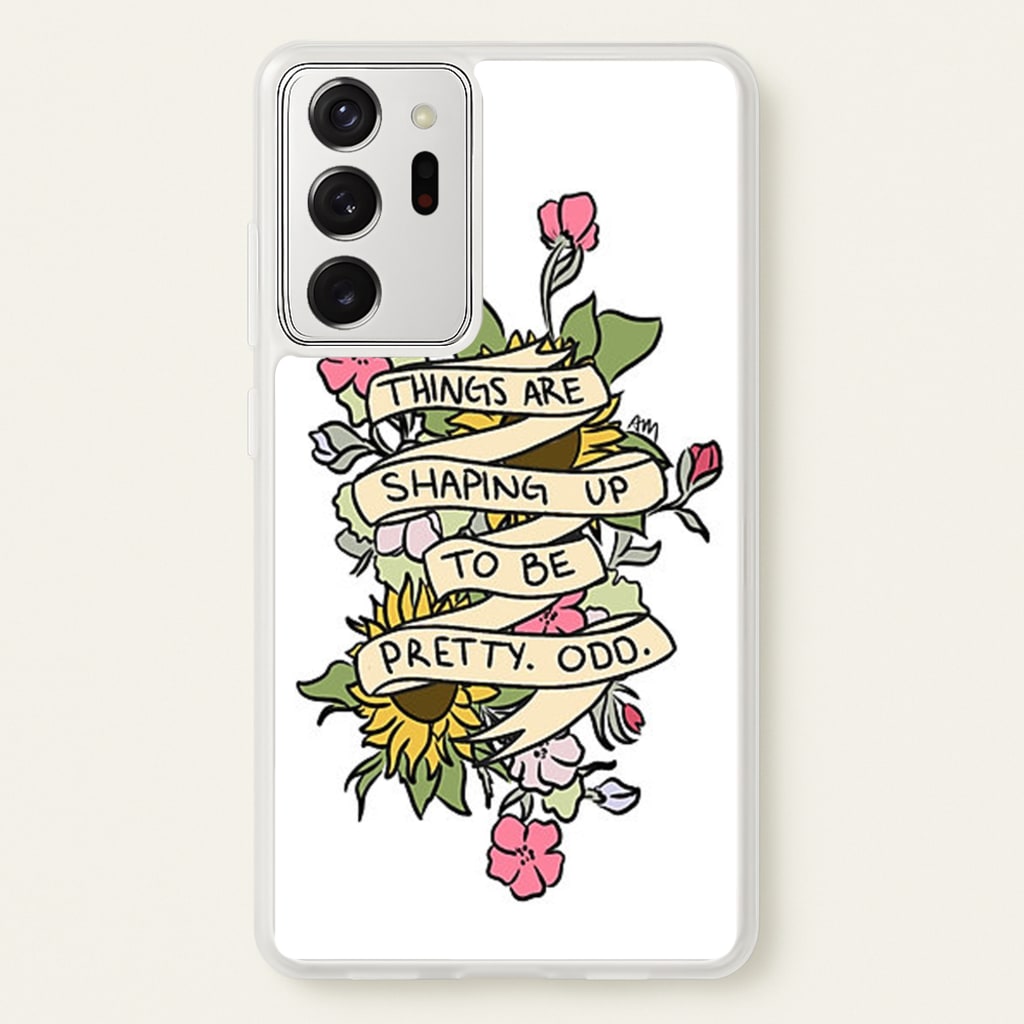 Things are Shaping up to be Pretty Odd  - Panic At the Disco Phone Case for Galaxy Note 20 Ultra