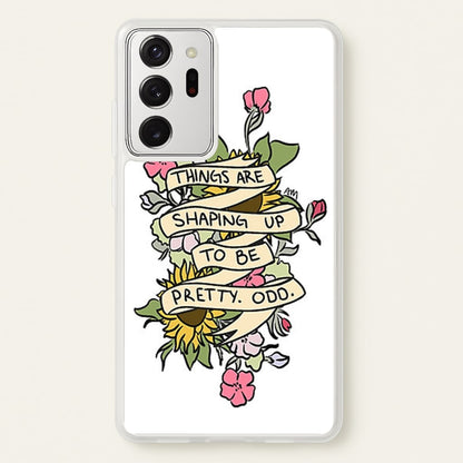 Things are Shaping up to be Pretty Odd  - Panic At the Disco Phone Case for Galaxy Note 20 Ultra
