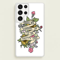 Things are Shaping up to be Pretty Odd  - Panic At the Disco Phone Case for Galaxy S22 Ultra