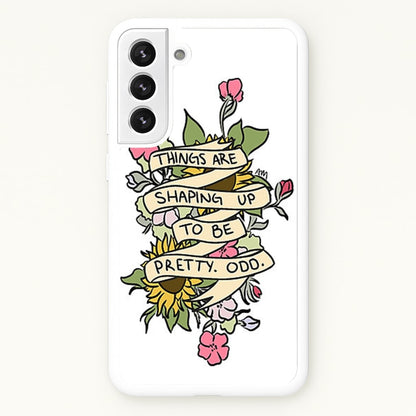 Things are Shaping up to be Pretty Odd  - Panic At the Disco Phone Case for Galaxy S22 Plus