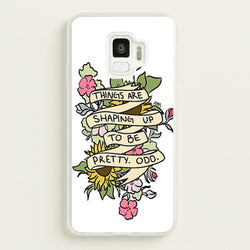 Things are Shaping up to be Pretty Odd  - Panic At the Disco Phone Case for Galaxy S9