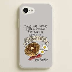 Breakfast Foods - Parks  - Parks and Recreation Phone Case for iPhone 16e