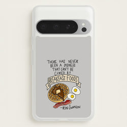 Breakfast Foods - Parks  - Parks and Recreation Phone Case for Google Pixel 9 Pro XL