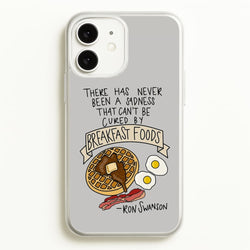 Breakfast Foods - Parks  - Parks and Recreation Phone Case for iPhone 11
