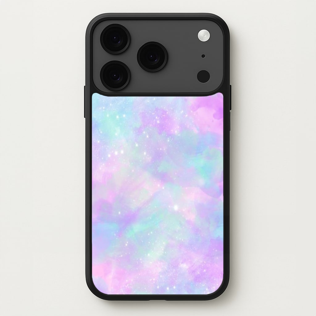 Pastel Galaxy Phone Case for iPhone 17 Pro Max