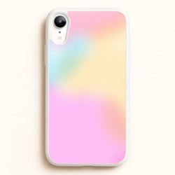 Pastel Clouds Pattern  -  Phone Case for iPhone XR