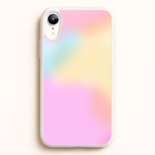Pastel Clouds Pattern  -  Phone Case for iPhone XR