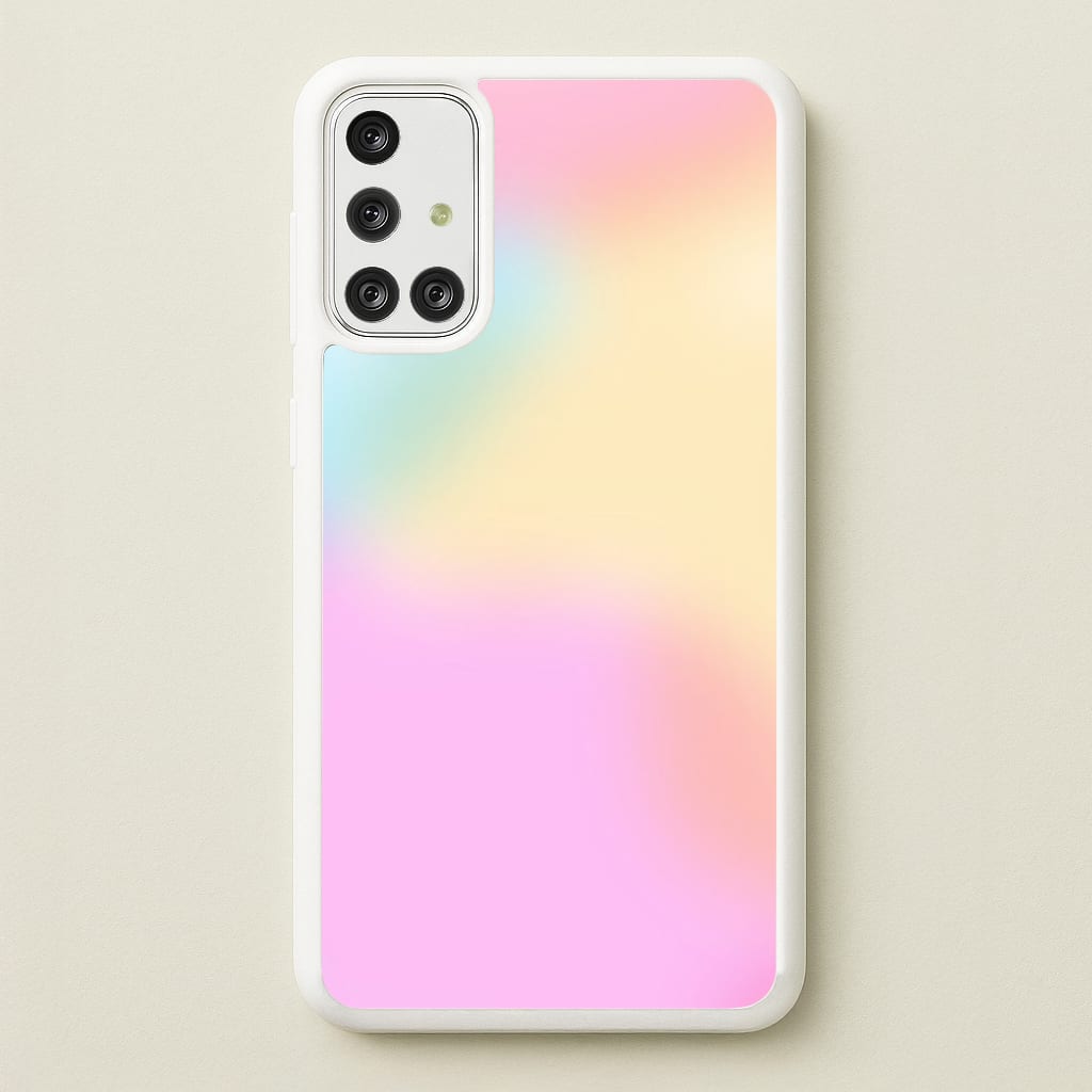 Pastel Clouds Pattern  -  Phone Case for Galaxy A71