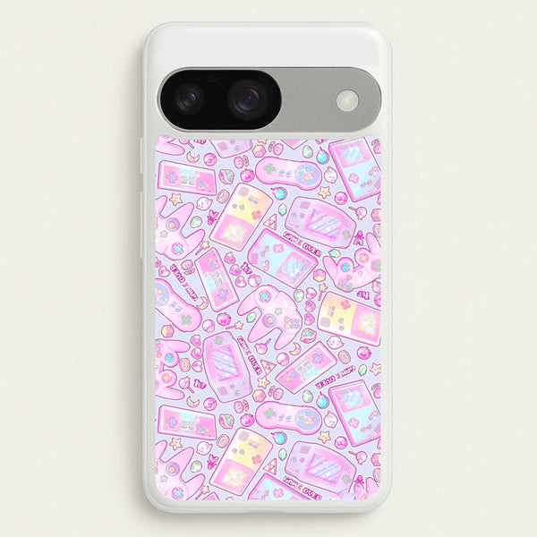 Power Up, Gaming Pattern  -  Phone Case for Google Pixel 9 / 9 Pro