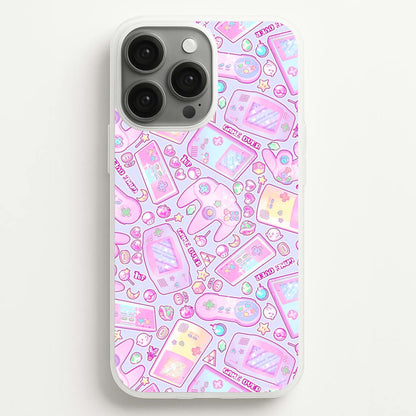 Power Up, Gaming Pattern  -  Phone Case for iPhone 13 Pro Max