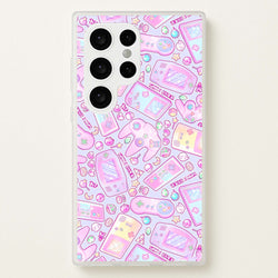 Power Up, Gaming Pattern  -  Phone Case for Galaxy S24 Ultra