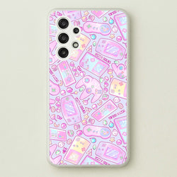 Power Up, Gaming Pattern  -  Phone Case for Galaxy A13