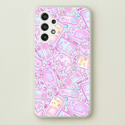 Power Up, Gaming Pattern  -  Phone Case for Galaxy A13
