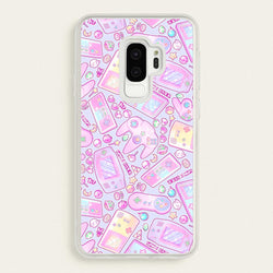 Power Up, Gaming Pattern  -  Phone Case for Galaxy S9 Plus
