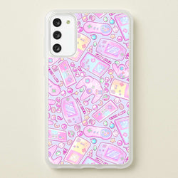 Power Up, Gaming Pattern  -  Phone Case for Galaxy A41