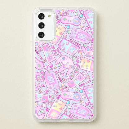 Power Up, Gaming Pattern  -  Phone Case for Galaxy A41