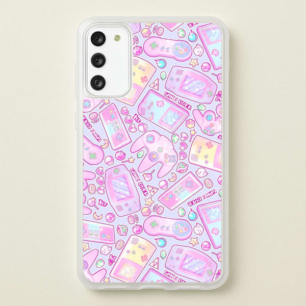 Power Up, Gaming Pattern  -  Phone Case for Galaxy A41