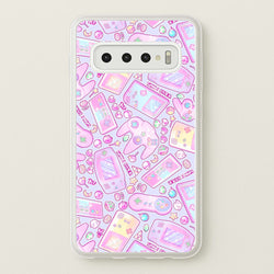 Power Up, Gaming Pattern  -  Phone Case for Galaxy S10
