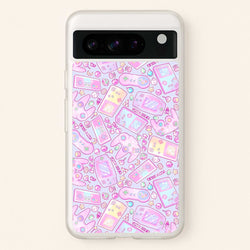 Power Up, Gaming Pattern  -  Phone Case for Google Pixel 8 Pro
