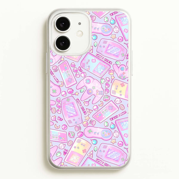 Power Up, Gaming Pattern  -  Phone Case for iPhone 11