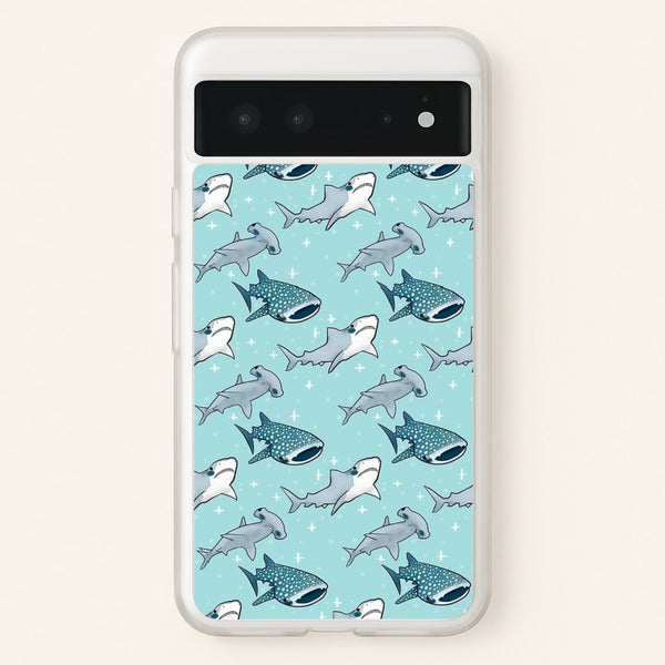 Shark Pattern  -  Phone Case for Google Pixel 6