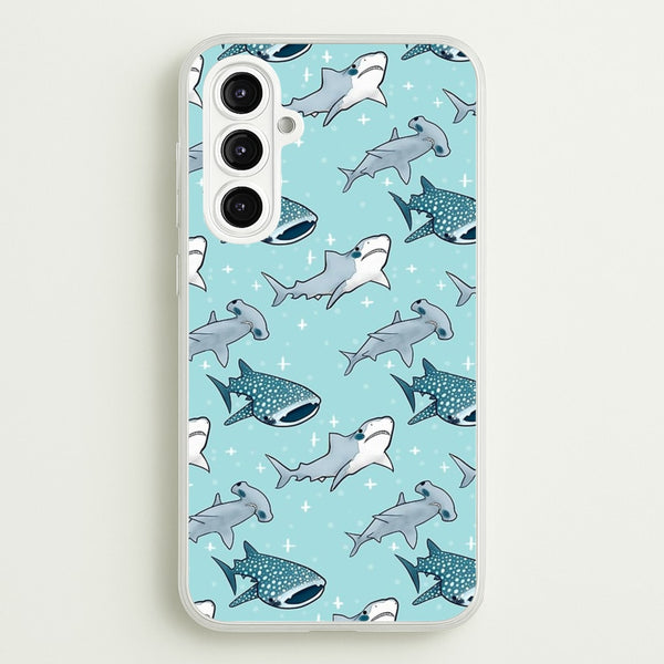 Shark Pattern  -  Phone Case for Galaxy A16