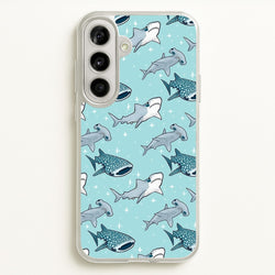 Shark Pattern  -  Phone Case for Galaxy A56