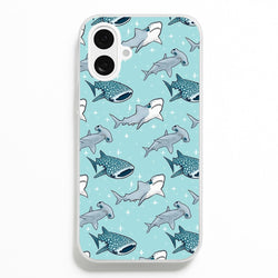 Shark Pattern Phone Case