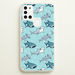 Shark Pattern  -  Phone Case for Galaxy A21s
