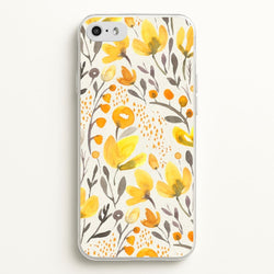Yellow Field Floral  - Floral Phone Case for iPhone 5 / 5s / SE 2016