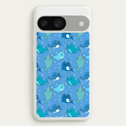 Narwhal Pattern  -  Phone Case for Google Pixel 9 / 9 Pro
