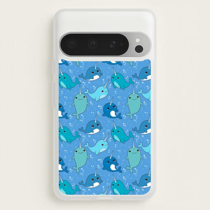 Narwhal Pattern  -  Phone Case for Google Pixel 9 Pro XL
