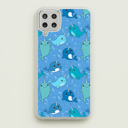 Narwhal Pattern  -  Phone Case for Galaxy A12