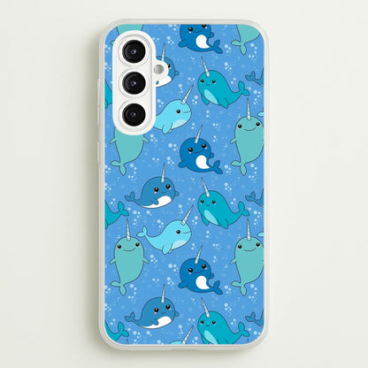 Narwhal Pattern  -  Phone Case for Galaxy A16