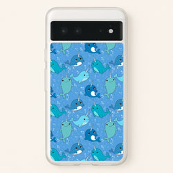 Narwhal Pattern  -  Phone Case for Google Pixel 6