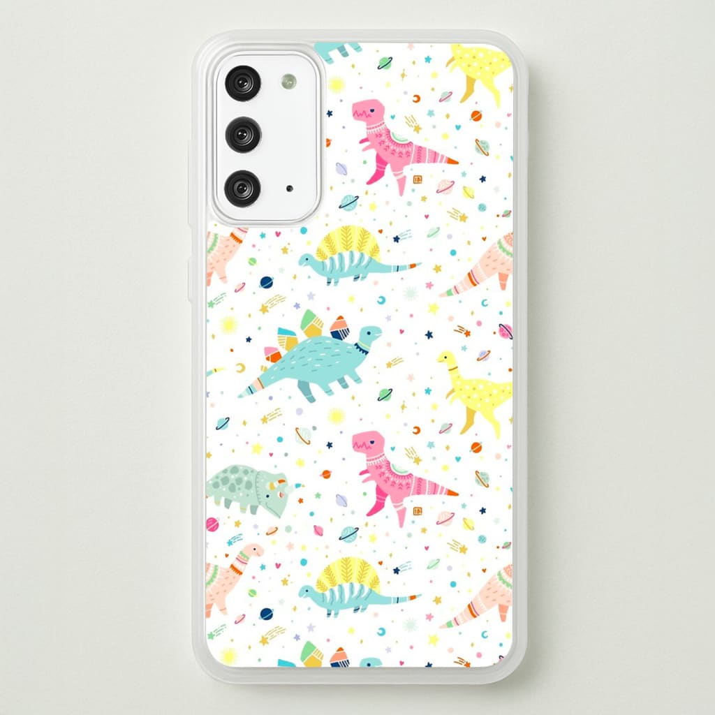 Dinosaur Pattern  -  Phone Case for Galaxy Note 20