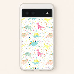 Dinosaur Pattern  -  Phone Case for Google Pixel 7
