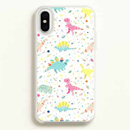 Dinosaur Pattern  -  Phone Case for iPhone XS Max