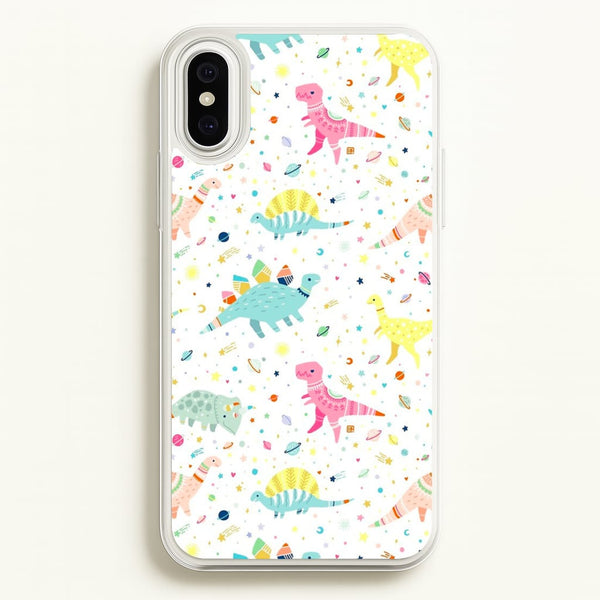 Dinosaur Pattern  -  Phone Case for iPhone XS Max