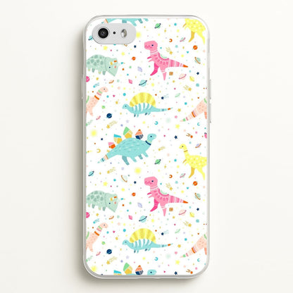 Dinosaur Pattern  -  Phone Case for iPhone 5 / 5s / SE 2016