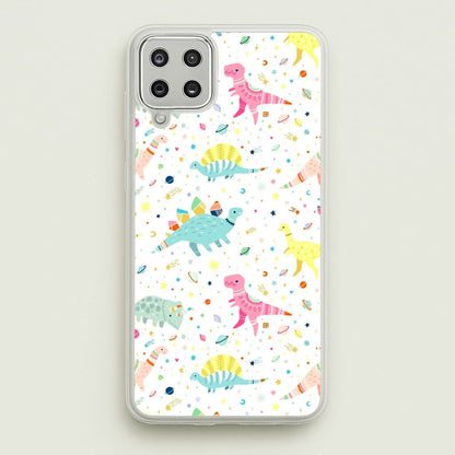 Dinosaur Pattern  -  Phone Case for Galaxy A12
