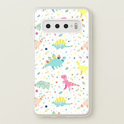 Dinosaur Pattern  -  Phone Case for Galaxy S10