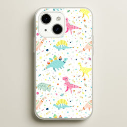 Dinosaur Pattern  -  Phone Case for iPhone 15 Plus