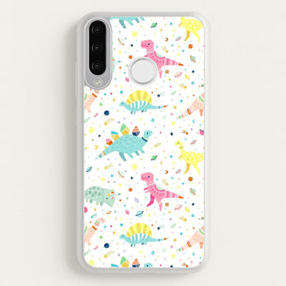 Dinosaur Pattern  -  Phone Case for Huawei P30 Lite