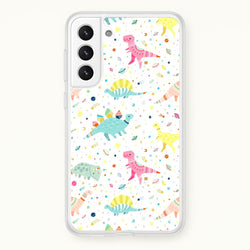 Dinosaur Pattern  -  Phone Case for Galaxy S22