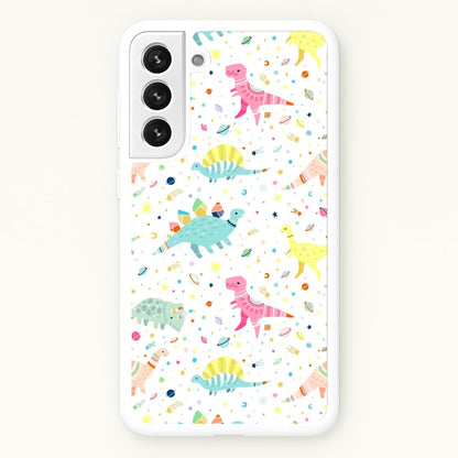 Dinosaur Pattern  -  Phone Case for Galaxy S22 Plus