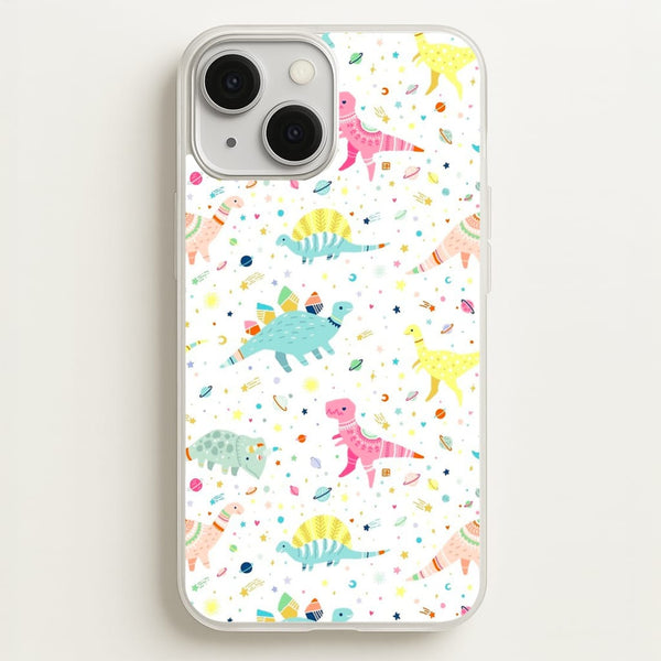Dinosaur Pattern  -  Phone Case for iPhone 13