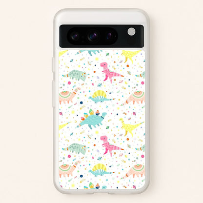 Dinosaur Pattern  -  Phone Case for Google Pixel 8 Pro